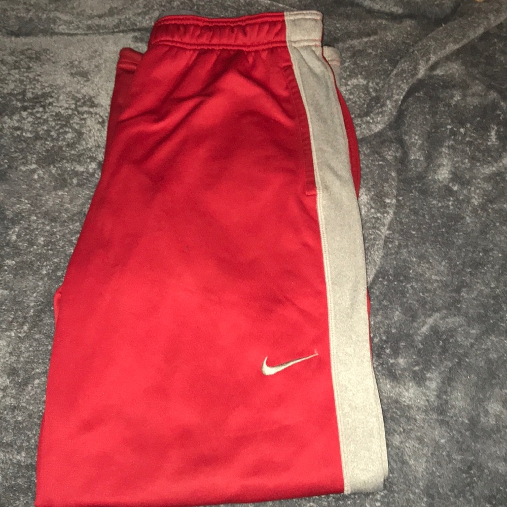 Nike Red/ Gray sweatpants
